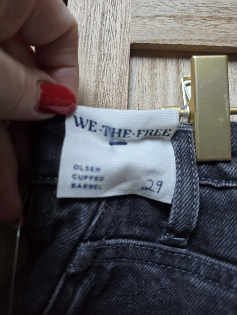 NWT Free People Olsen Cuffed Barrels